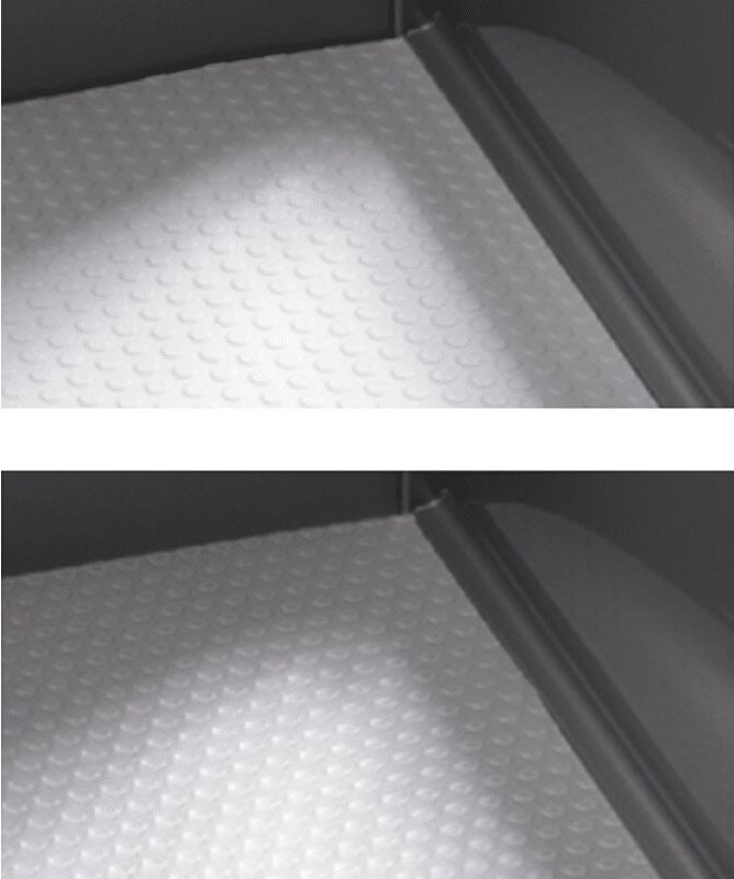 Schubkasten-Antirutschm., InnoTech Atira 9209533, NL470mm, Rollenl.5000mm, silber - Hettich