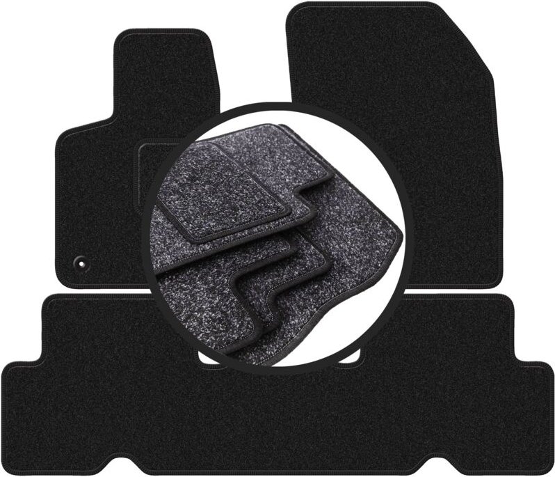 ANTHRA Autofußmatten für: Citroen C4 Grand Spacetourer 5-Sitzer (2013-2021)