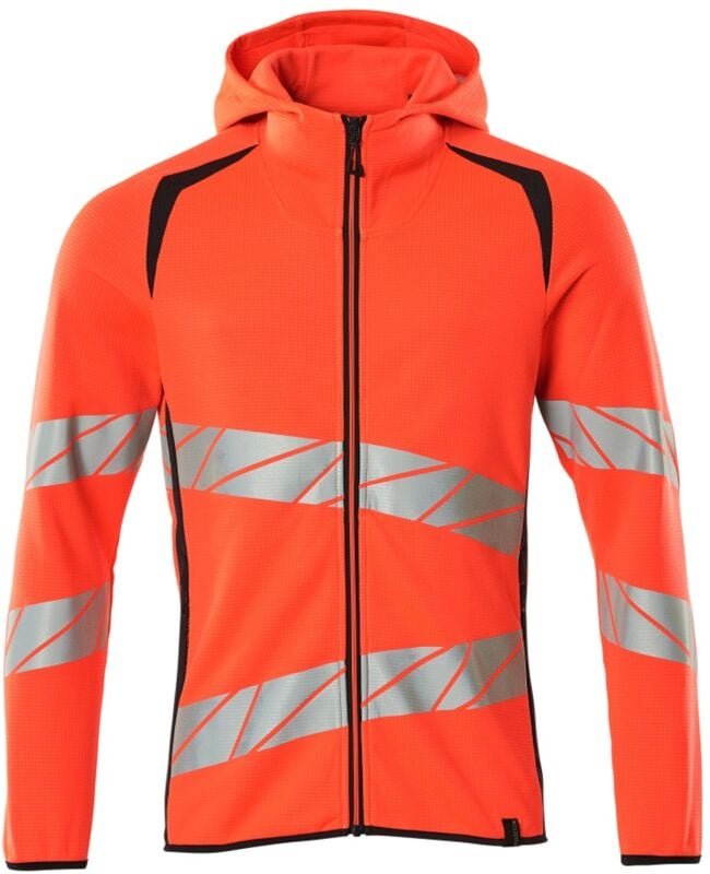Mascot Kapuzensweatshirt 19284-781-22210 Gr. L hi-vis rot/schwarzblau
