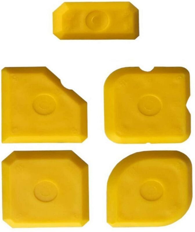 5-teiliges Fugenglätter-Set, Schaber für Silikon- und Acrylfugen