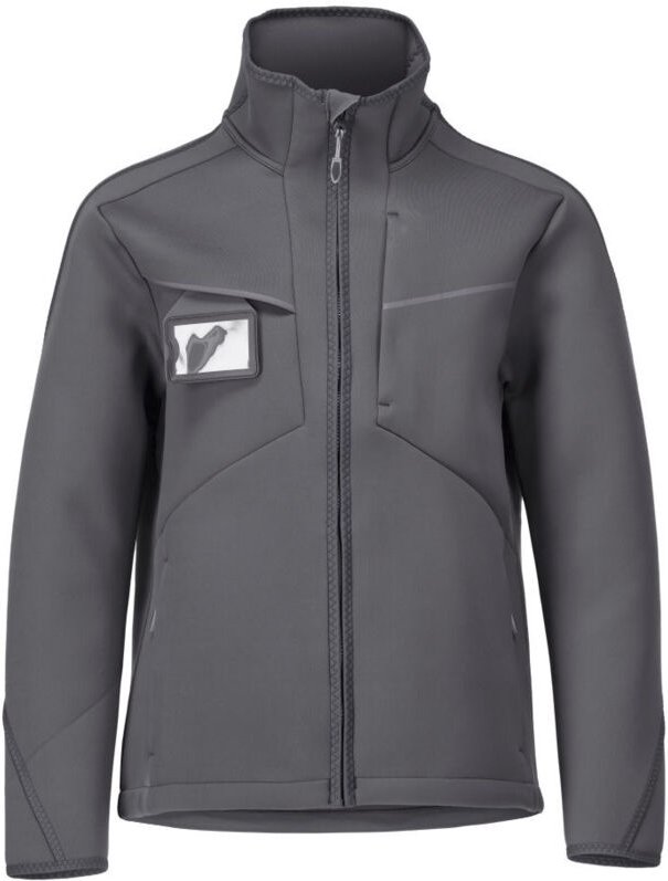 Soft Shell Jacke, moderne Passform Soft Shell Jacke Gr. 4XL, Anthrazitgrau - Mascot