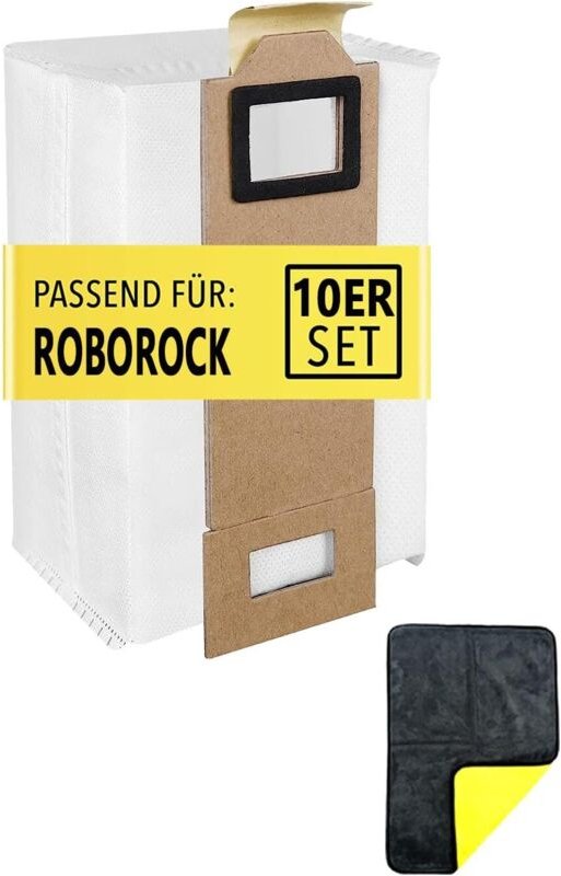10er-Set Staubsaugerbeutel für die Roborock S7-Serie – Hohe Effizienz