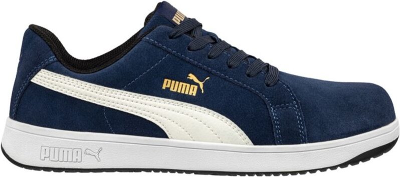 Puma - Halbschuh Iconic Suede S1P Blau T.43 640020300000043