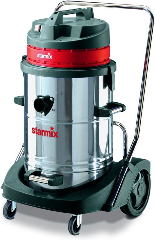 Starmix Spezial-Reinigungs-Sauger (Nass/Trocken) mit 78l Stahl-Behälter und 2 Motoren
