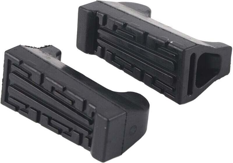 ALOVEZ 1 Paar Gummi-Fußstütze vorne Pedal für Yamaha YBR 125