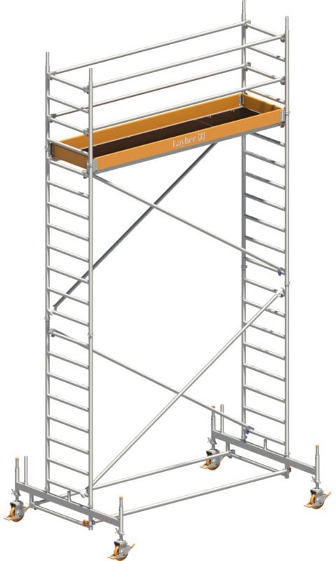 Layher Rollgerüst Uni Standard 6,35m AH (DIN EN 1004:2004)