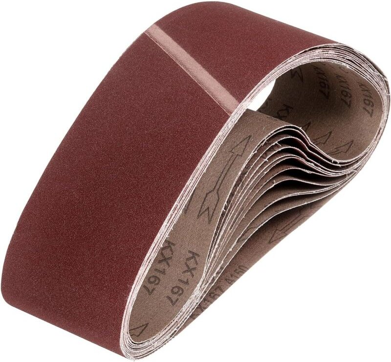 12er-Pack Schleifbänder 100 mm x 915 mm, 150er-Körnung, Aluminiumoxid-Schleifbänder für Holzbearbeitung, Metallpolieren,...