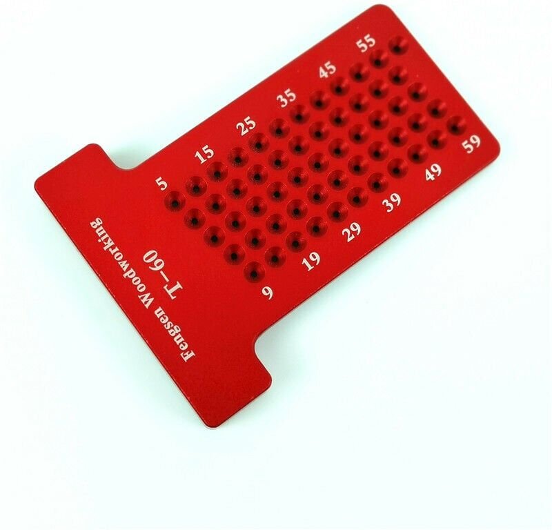 SNQ - T60-Anreißnadel aus Aluminiumlegierung, T-Typ, Präzisions-Markierungslineal, T-förmiges Messlineal, T-Regel-Messwe...