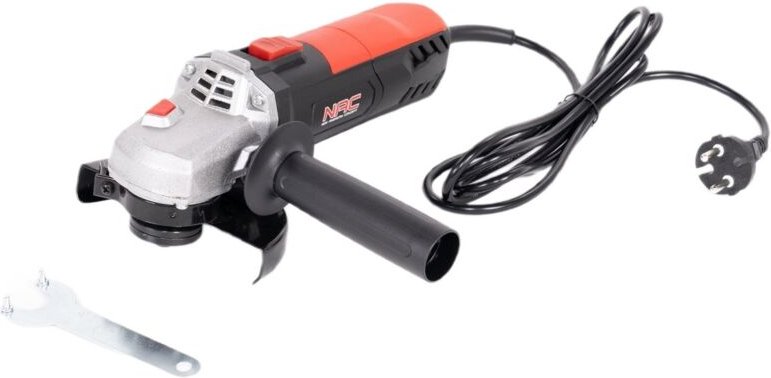 NAC Winkelschleifer 125mm 1050W Hohe Leistung zum Trennen und Polieren Kompaktes und ergonomisches Design Ideal für Arbe...