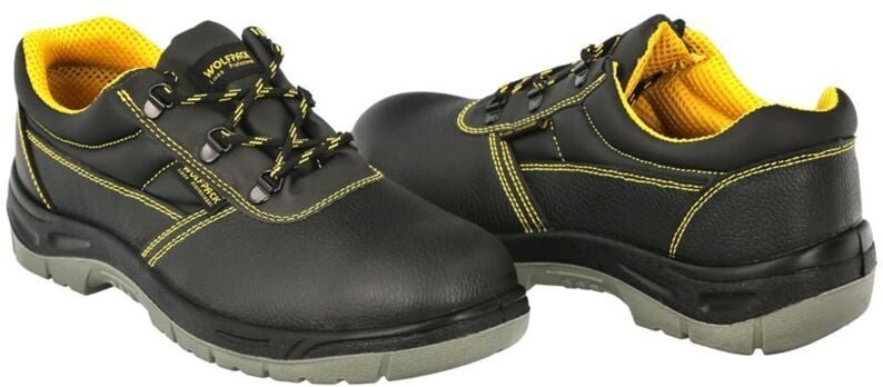 Zapatos Seguridad S3 Piel Negra Wolfpack Nº 40