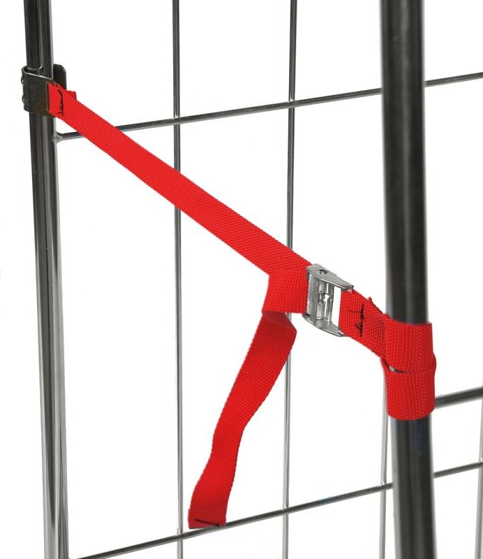 Kongamek Sicherheitsband in rot 900x25x5mm als Zubehör für Gitterwagen