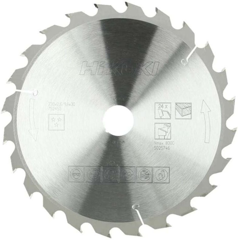 Thumbnail - HiKOKI Zubehör - Sägeblatt Holz 235x30 mm, 24 Zähne 752455