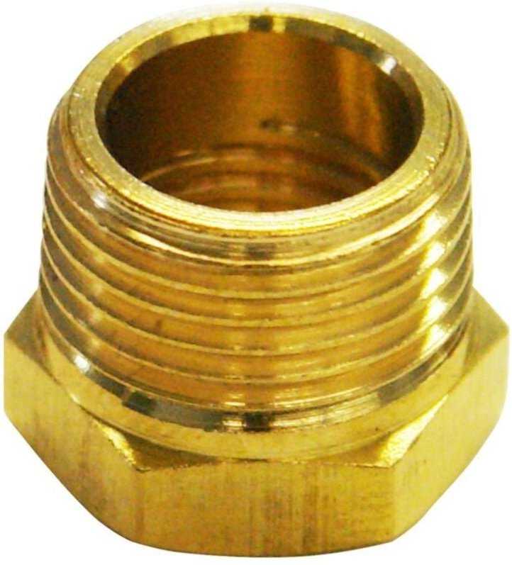 Reduzierung 12,70 mm 1/2 Außengewinde x 9,53 mm 3/8 Außengewinde Kompressorzubehör - Güde