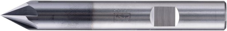 Vhm Entgratfräser 6 Schneiden 60° ø 10 mm TiAlN Schaft hb Universal Line Anfasen Entgraten - Pferd