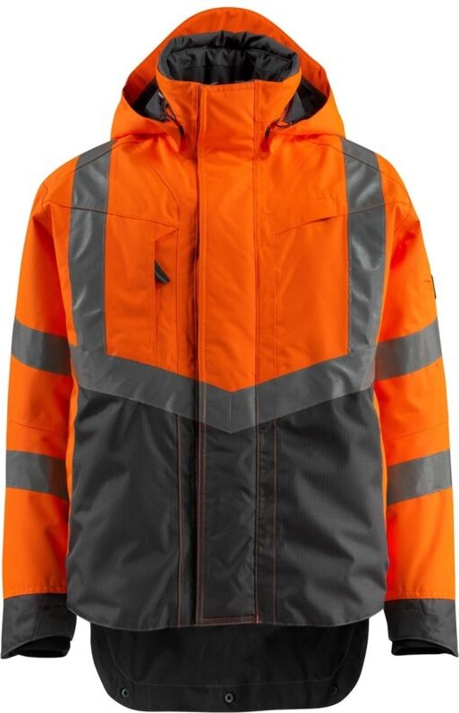 Mascot SAFE SUPREME Warnschutz Hard Shell Jacke Harlow 15501-231 Gr. 4XL hi-vis orange/dunkelanthrazit