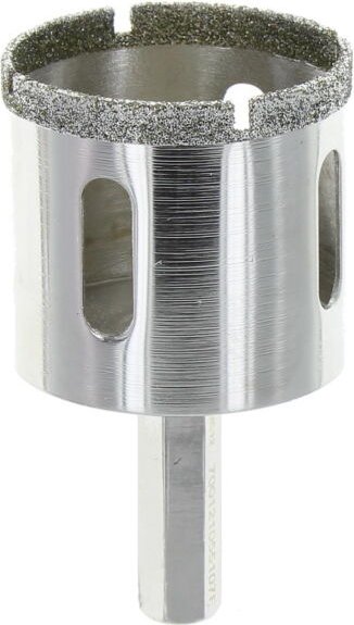 Btec - Diamant Bohrkrone 6-Kant ø 38 mm Keramik Nassschnitt Fliesenbohrer Glasfliese