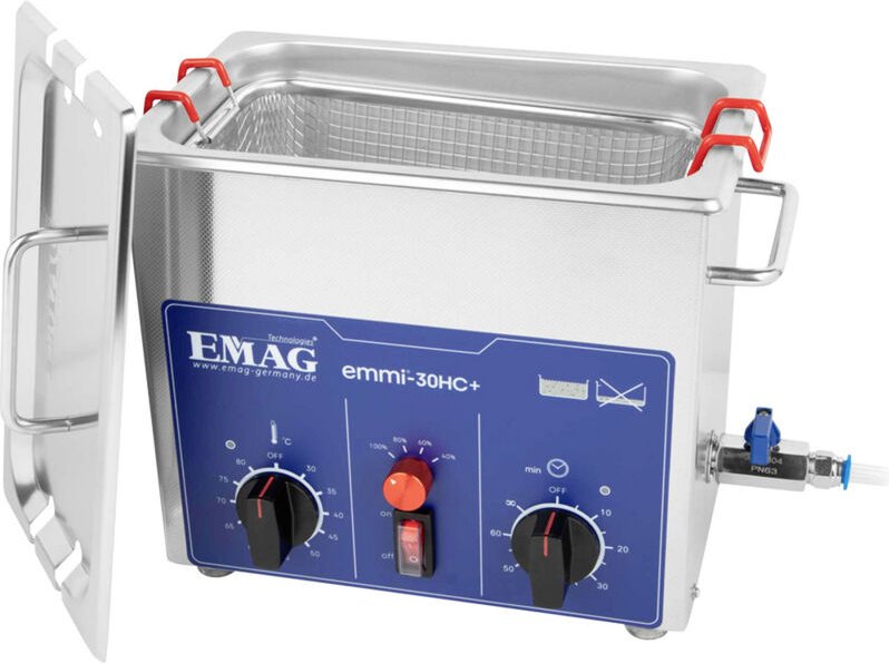 Emag Emmi-30HC Plus Ultraschallreiniger Universal 180 W 3.2 l mit Heizung