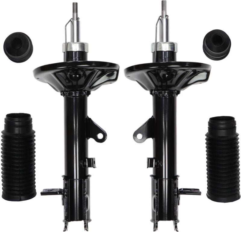 2 STOSSDÄMPFER STOSSFÄNGER hinten rechts links HYUNDAI COUPE II (GK)