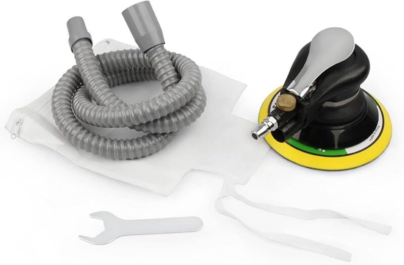 Rosvola Orbital pneumatischer Druckluft-Exzenterschleifer mit Scheiben-Ø 150 mm 6“