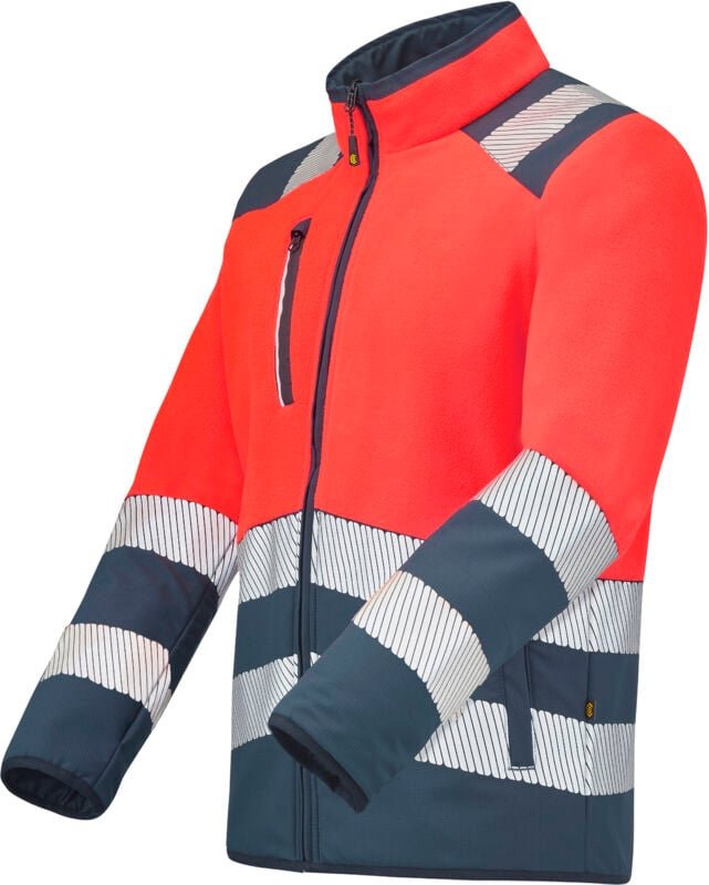 Polarjacke Hv Veny Rot Fluo/navy 2xl