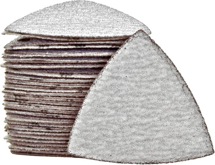 Shark Klett-Schleifblätter, 82 mm, f. Deltaschleifer, Normalkorund (50 Stk.) K120 - Miotools