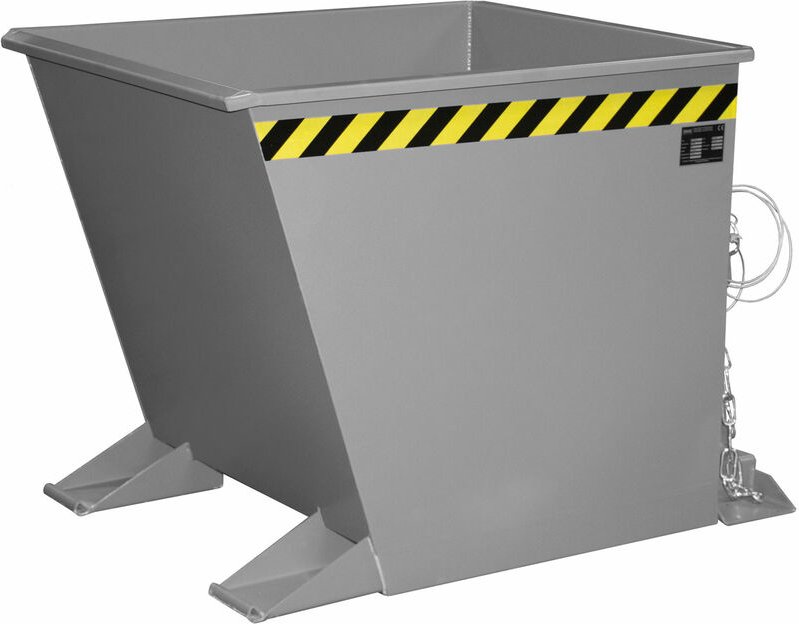 Bauer Spänebehälter SGU-RZ 55, lackiert, Mausgrau