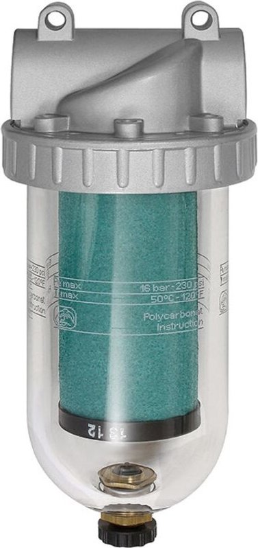 Spezialfilter »Standard «, mit PC-Behälter, 0,01 µm, bg 4, g 3/4 - Riegler