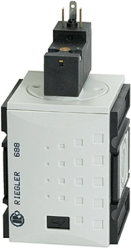 3/2-Wegeventil »futura«, elektr. betätigt, 24 v dc, bg 1, g 1/4 - Riegler