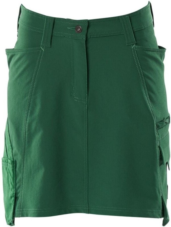 Mascot Arbeitsrock Stretch Diamond 45 cm 18047, Gr. 48 grün
