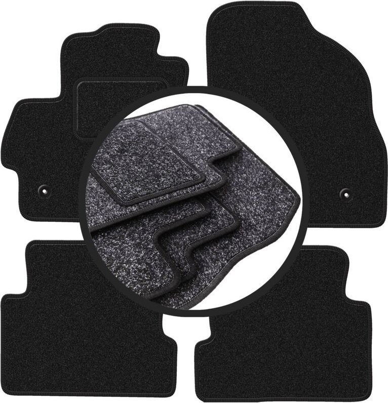 ANTHRA Autofußmatten für: Mazda 3 II BL Fließheck, Limousine (2008-2013)