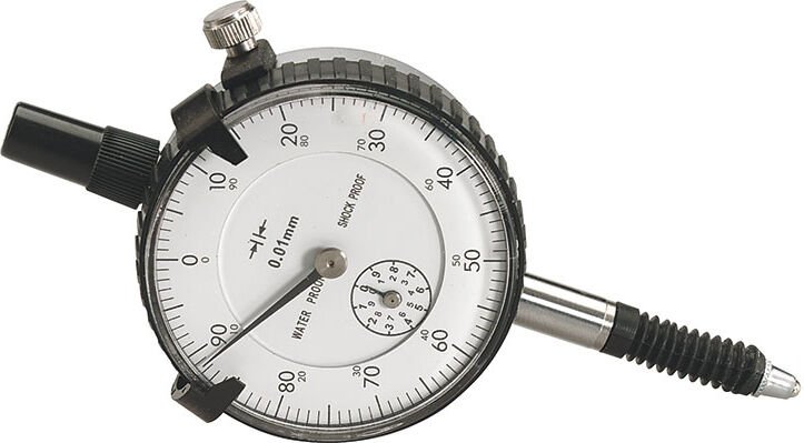 Messuhr spur 0-10 mm mm messgerät messbereich 0,01 mm Fervi C017