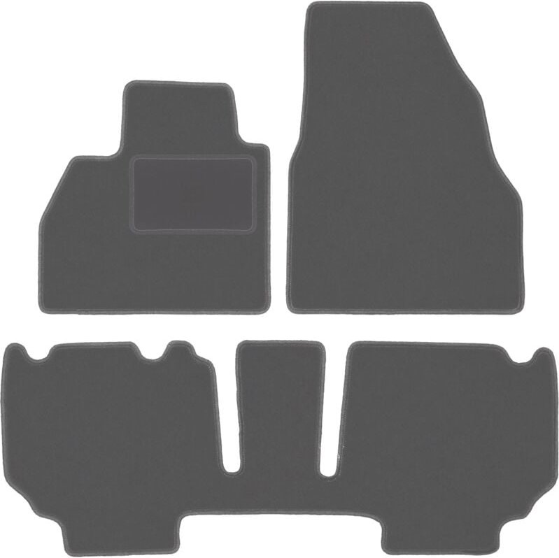 Graphit-Fußmatten für: Renault Kangoo II Kombivan (2013-)