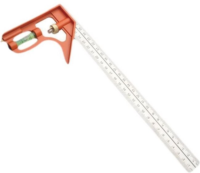 Thumbnail - Csparkv - 300-mm-Kombinationswinkellineal aus Edelstahl, Kombinationswinkel dominiertes quadratisches Positionierungslin...