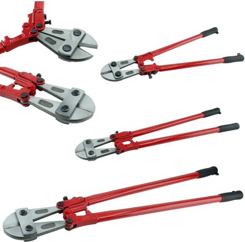 Trade Shop - TRONCHE EESCA TAGLIA BULLONE TRONCATRICE FERRO LUCCHETTI METALLO 600MM DA 24" -