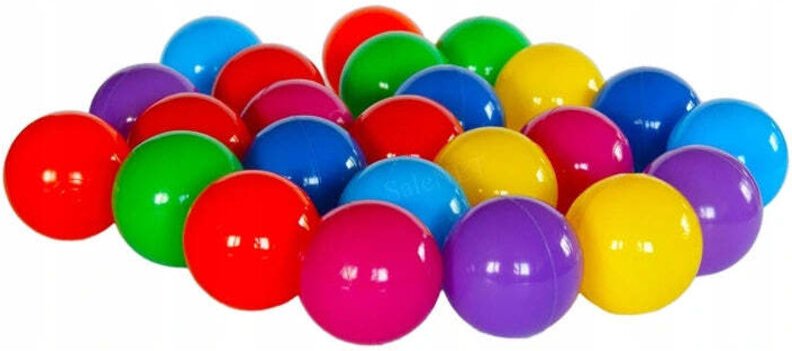 Thumbnail - Set mehrfarbiger balle fur zelt und pool 100 stuck