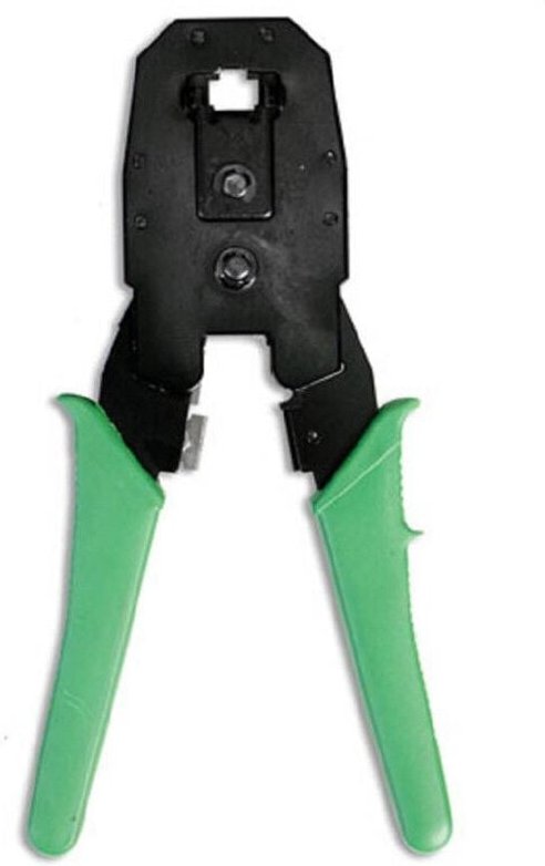 Trade Shop Traesio - Trade Shop - crimp-zange kabel internet lan ethernet stecker matrix RG45 RJ9 RJ11 RJ12 -