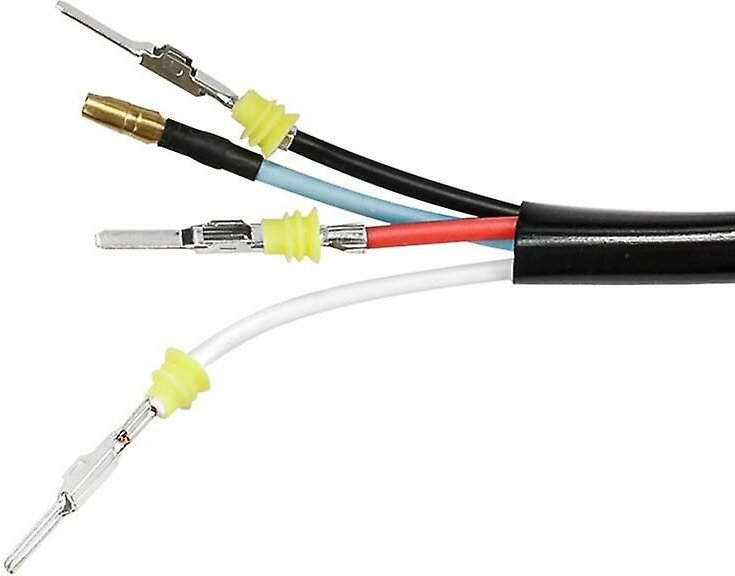 Thumbnail - 2 stücke Motorrad Kleine Led-scheinwerfer Lauf Lampe Für Lc135 V2-v7 Motocross Auge Lampe Blinker Rot