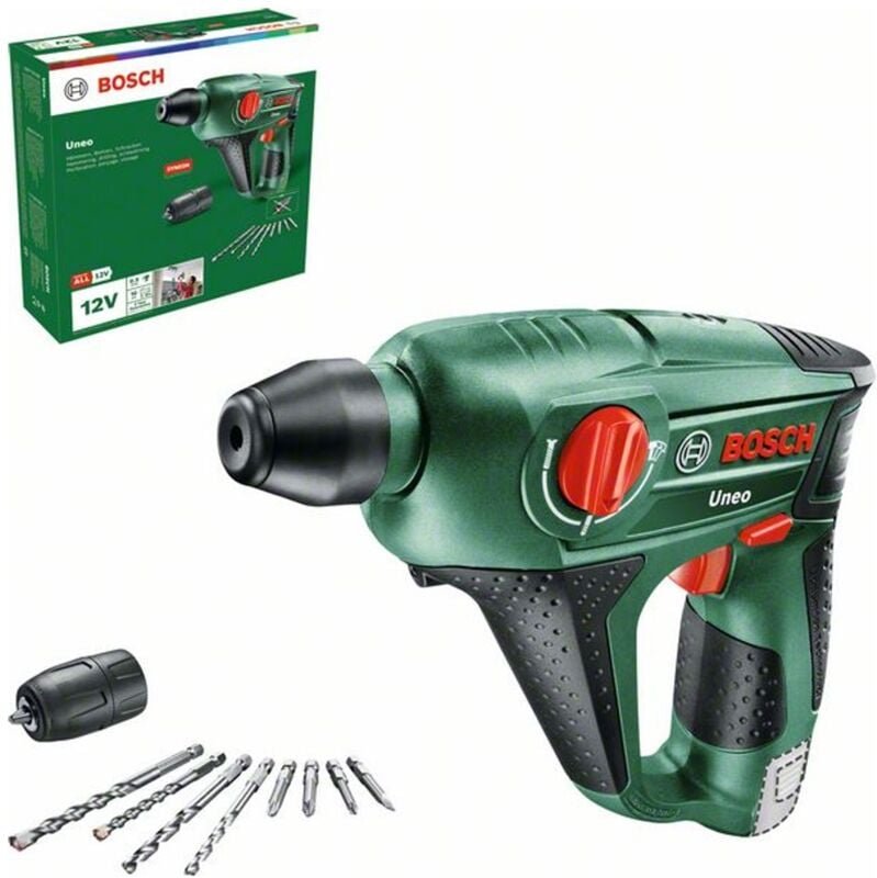 Werkzeug - 12V Akku-Kombihammer mit Zubehör, ohne Akku und Ladegerät 060398400C - Bosch
