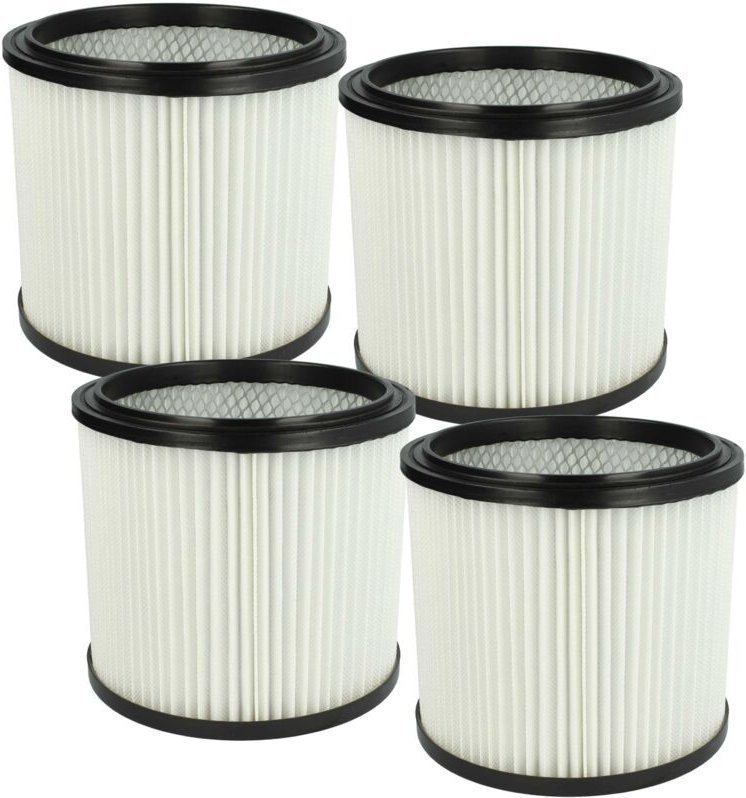 Thumbnail - 4x Faltenfilter kompatibel mit Aqua Vac 7403 b, 7403 b / p / t, 7403 p, 7402 p, 74038, 7405, 7404 Staubsauger - Patronen...