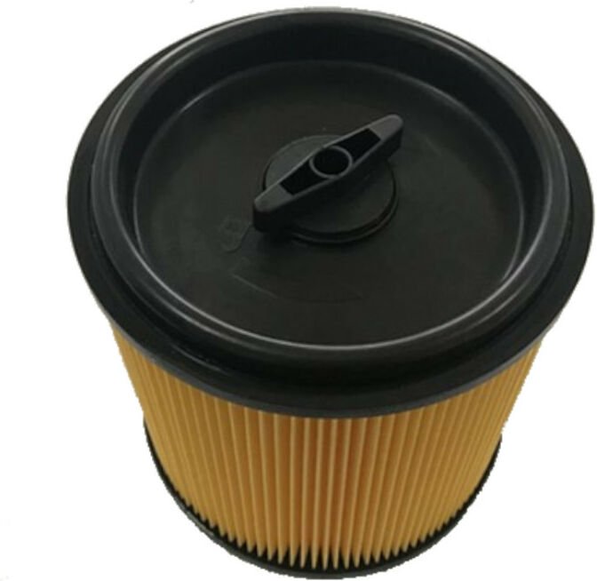 Faltenfilter / Dauerfilter / Trockenfilter mit Bajonettverschlussdeckel für Grizzly nts 1423-S Inox ersetzt 91092030 / w...