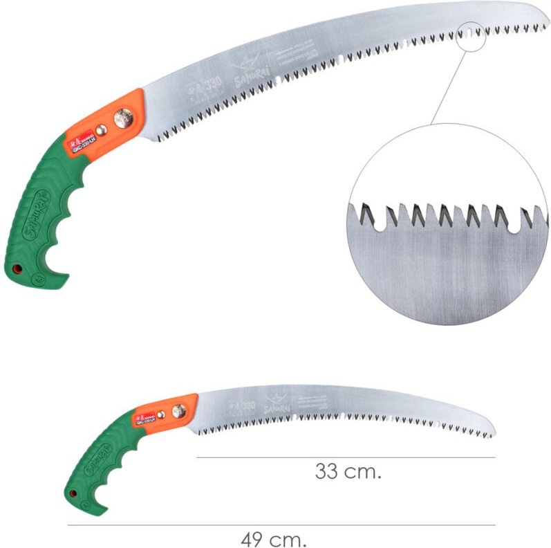 Selbstreinigende Handsäge Samurai gkc 330 lh.