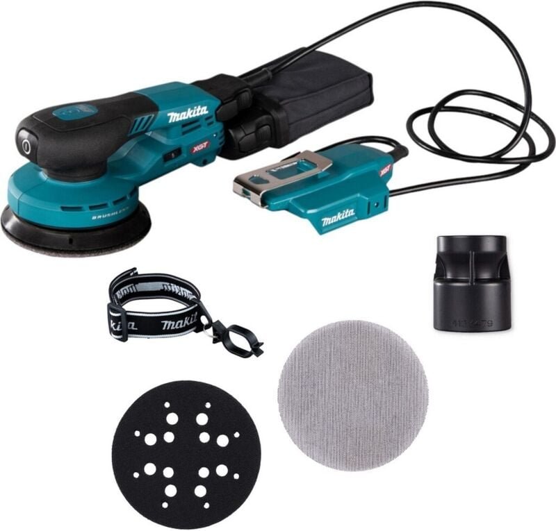 Akku Exzenterschleifer Makita BO003CGZ 40V max. / 125 mm ø ohne Akku, ohne Ladegerät