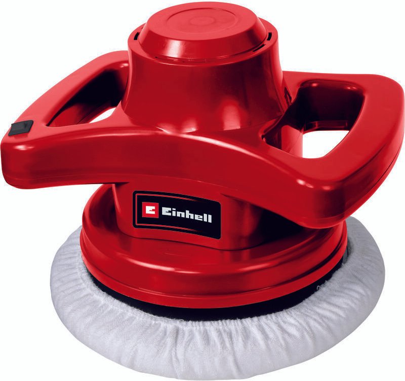 Auto-Poliermaschine cc-po 90 (An-/Ausschalter, handlich und robust, 1 Textilpolierhaube und Synthetik-Polierhaube inklus...