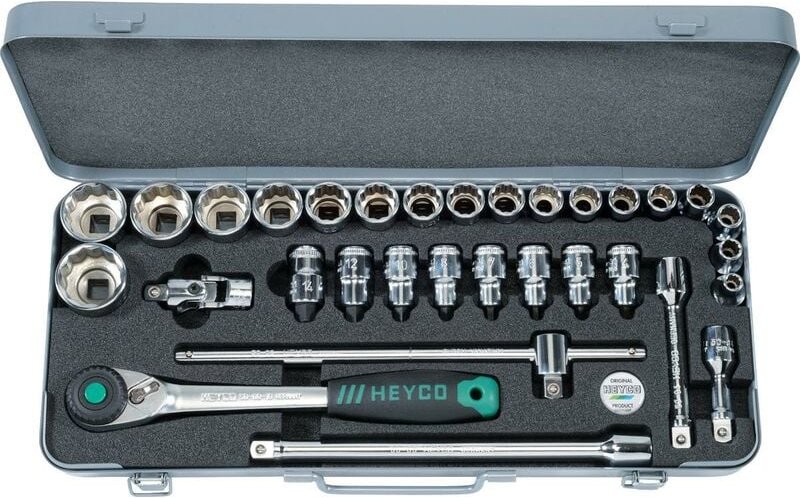 79-3010-M Steckschlüssel-Garnitur, 32-tlg., 1/2'