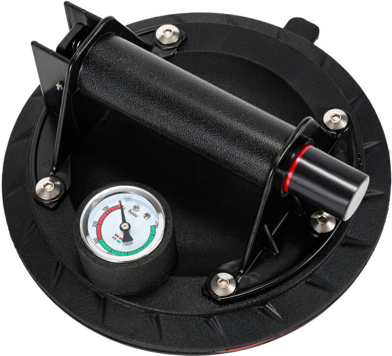 Vingo - swanew Saugheber Glasheber Saugnäpfe Einhandbedienung Glassauger max.120KG 1 Stück