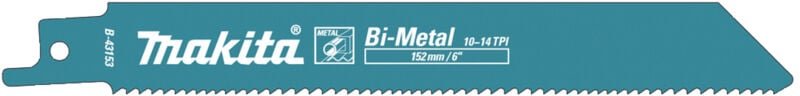 Thumbnail - B-43153 152mm Säbelsäge für Metall 10/14TPI 5Stk - Makita