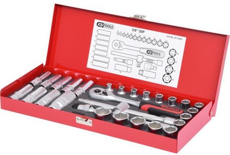 Thumbnail - KS-Tools 917.4031 3/8" Steckschlüssel-Satz,30-tl