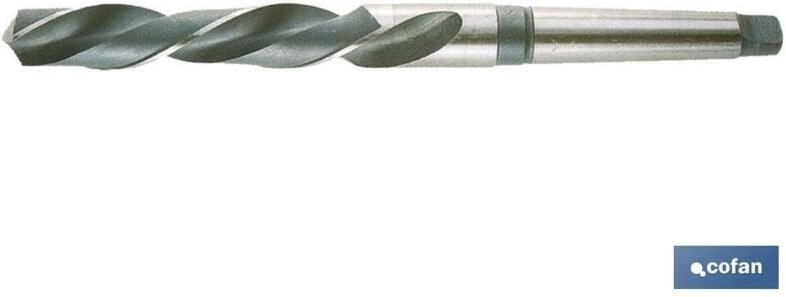 HSS-Bohrer mit konischem Griff, 22 mm.