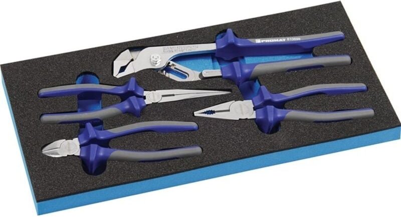 Werkzeugmodul 4-teilig 1/3-Modul Zangensatz