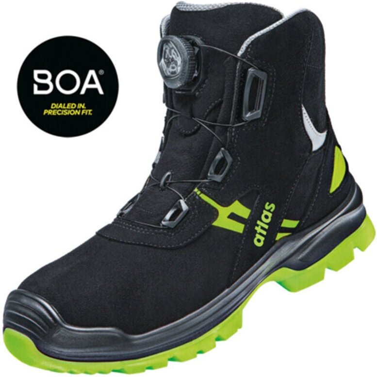 Atlas - knöchelhoher Sicherheitsschuh flash 8255 xp boa esd src S3 Gr. 47